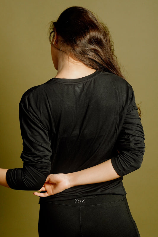 Soft Straight Tee (Black)