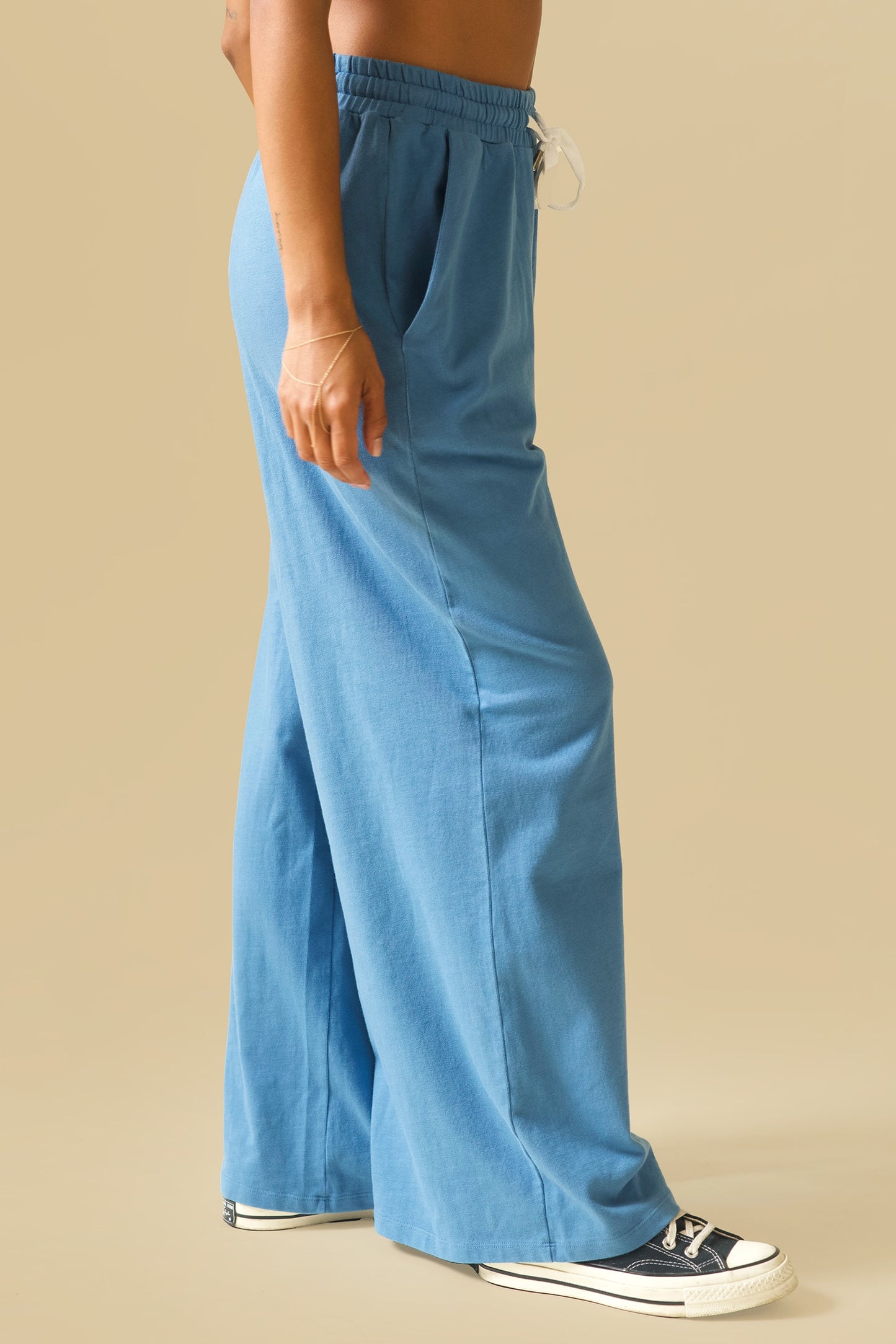 STRAIGHT TRACKPANTS (blue)