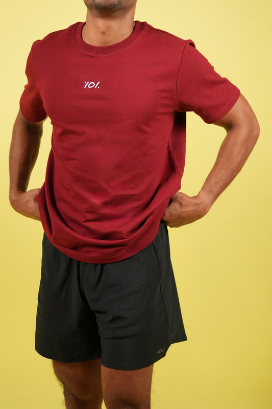 CLASSIC 101 TEE (Deep Red)