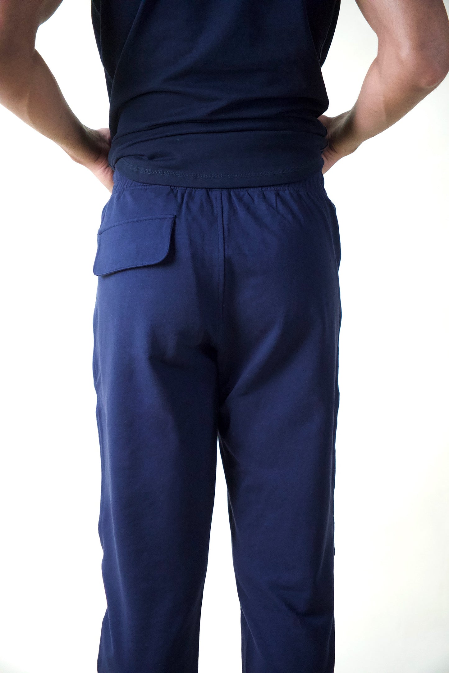 101 COTTON JOGGERS (NAVY)
