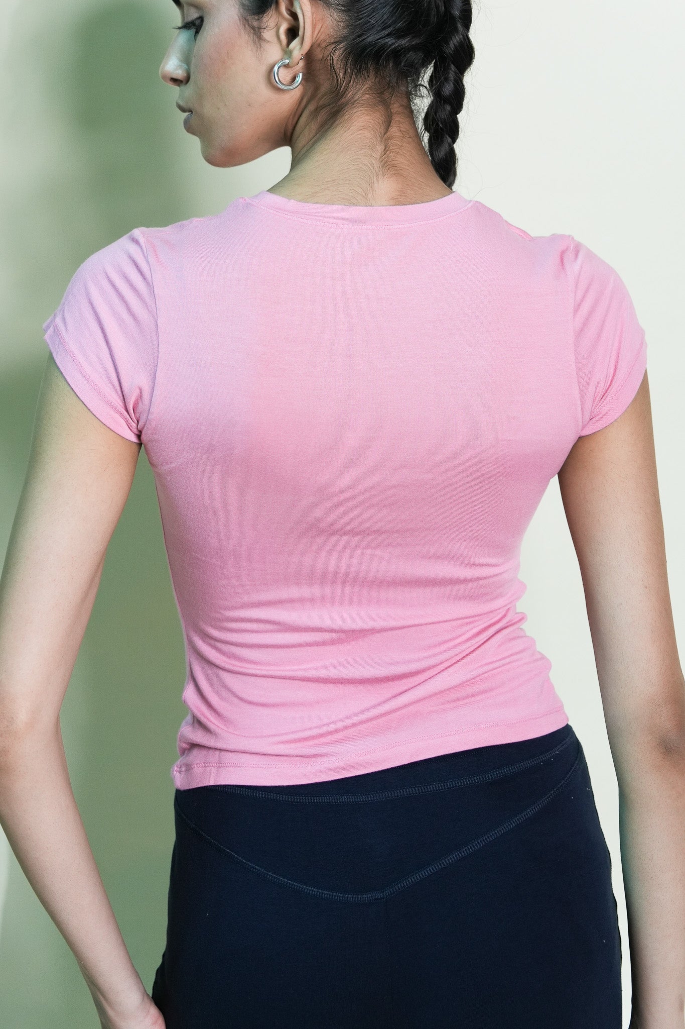 Soft Sculpt Tee (Dusty Rose)