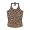 Soft Halter Top (Leopard)