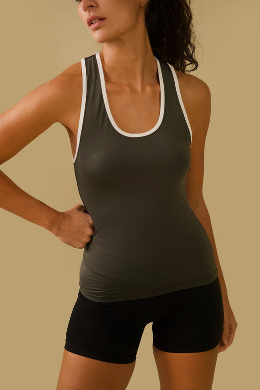 MOTION RACERBACK (Dark Sage)