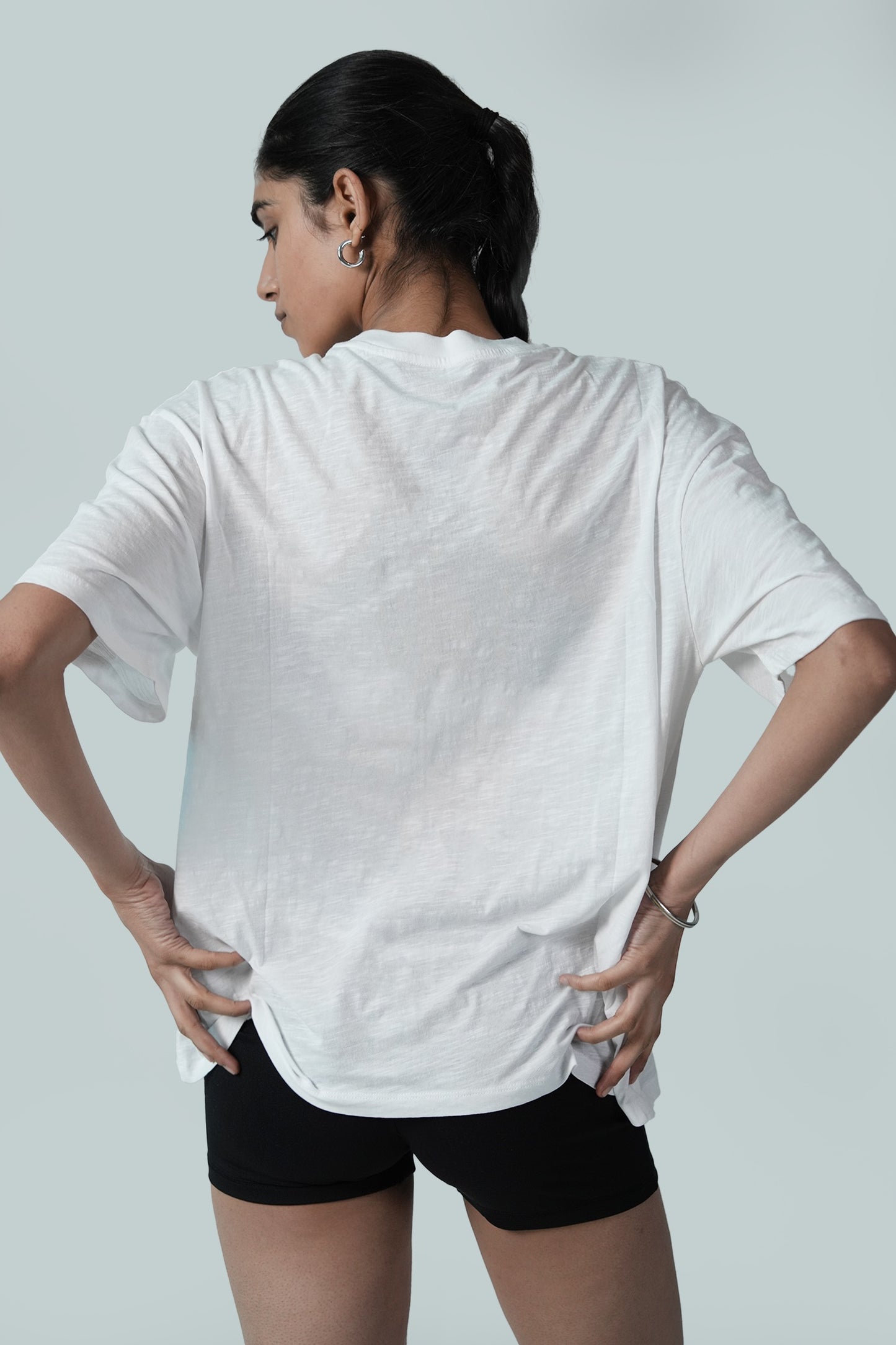 RUNNING LATE TEE (WHITE)