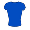 Soft Sculpt Tee (Electric Blue)