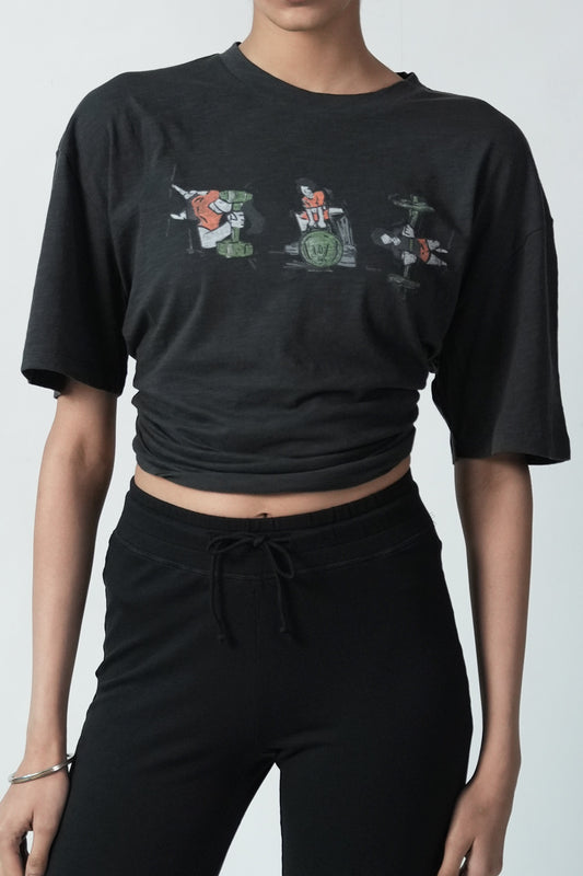 TRAINING TEE (CHARCOAL)