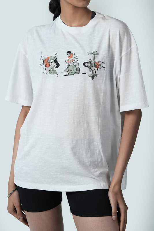 TRAINING TEE (WHITE)