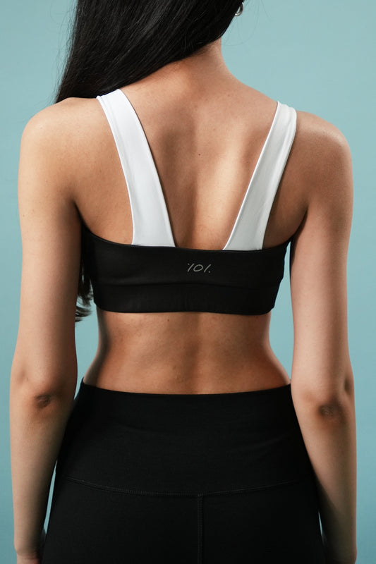 CLASSIC 101 BRA (Black/White)