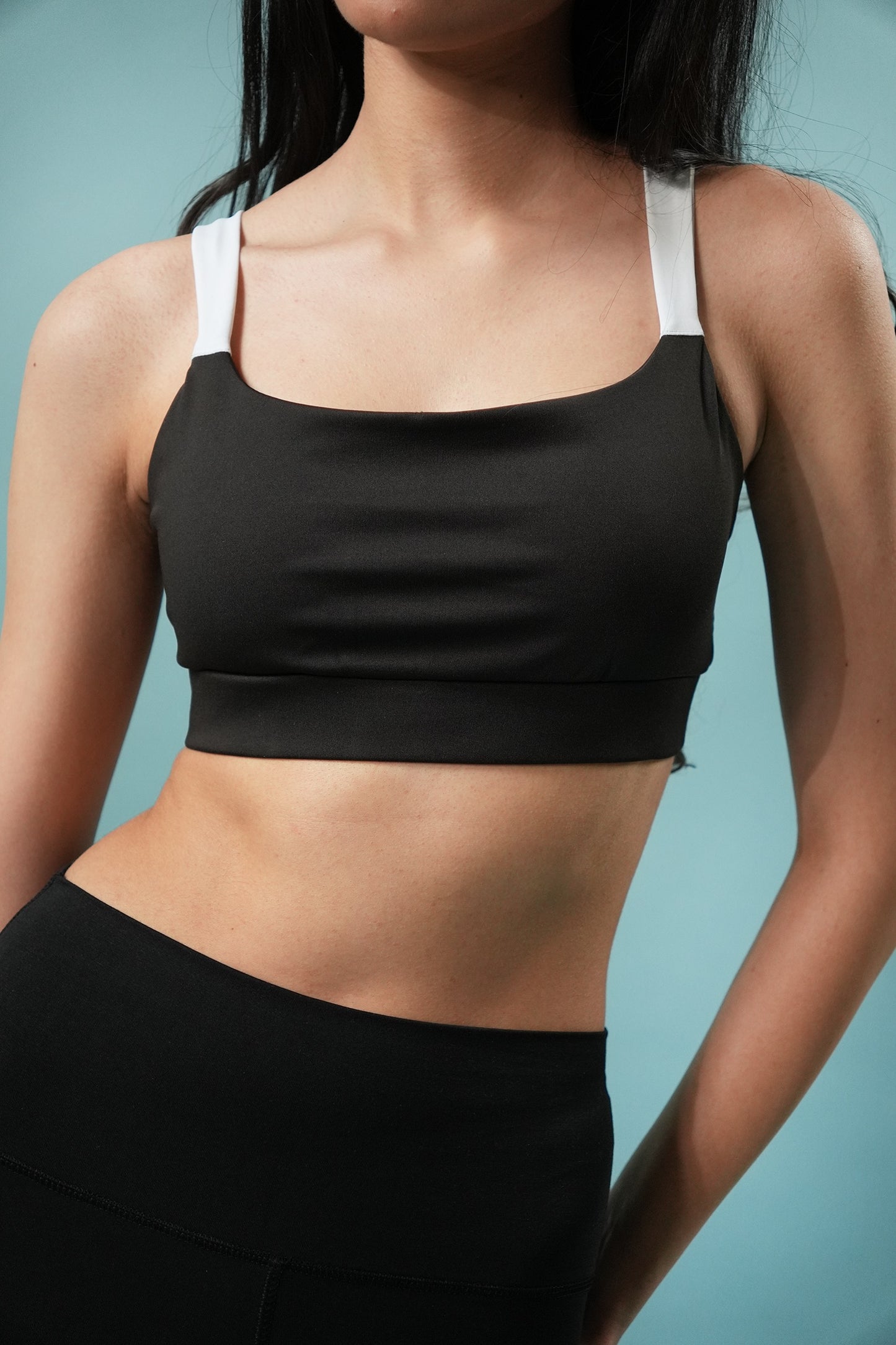 CLASSIC 101 BRA (Black/White)