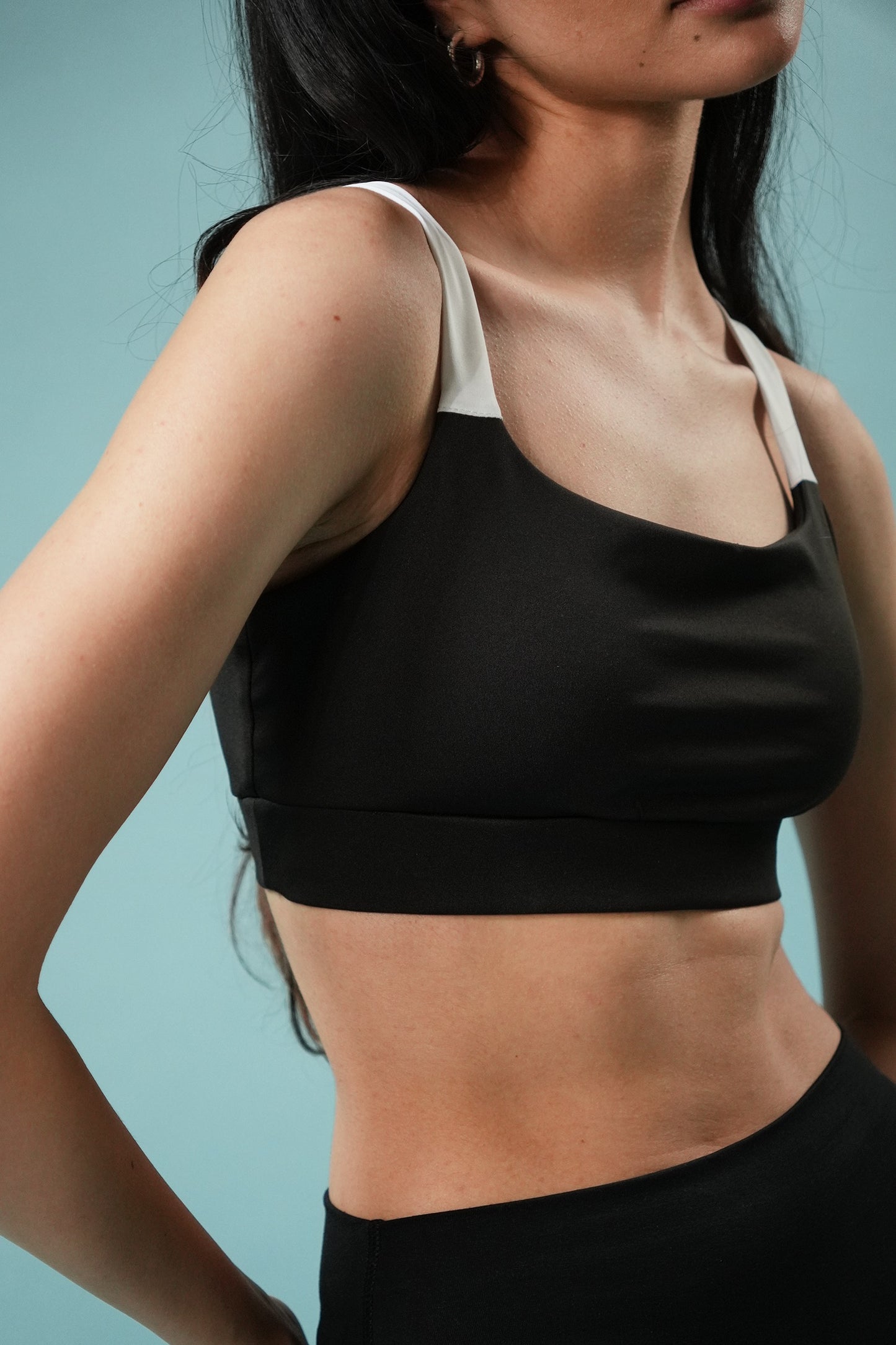 CLASSIC 101 BRA (Black/White)