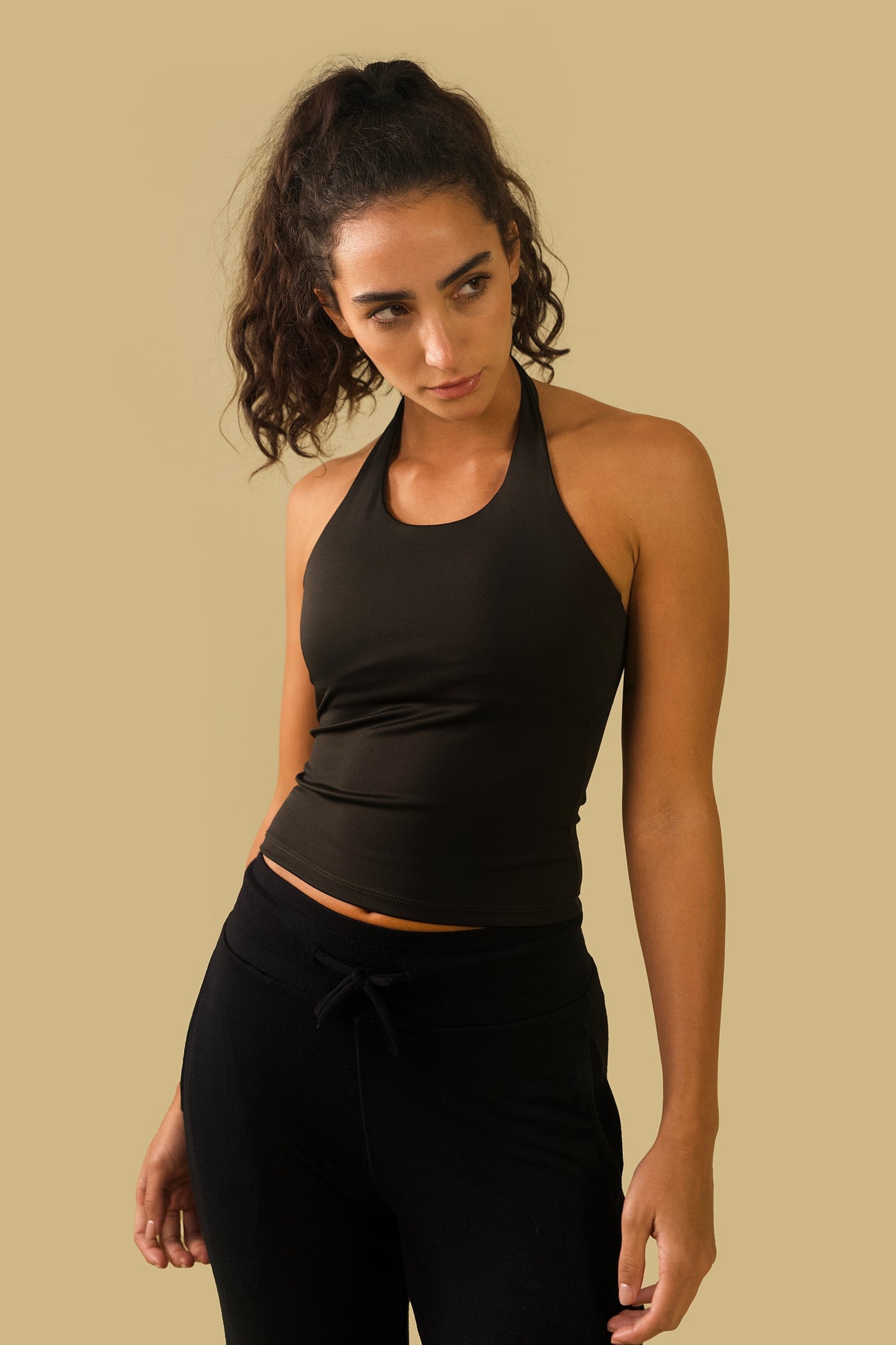 HALTER TOP (black)