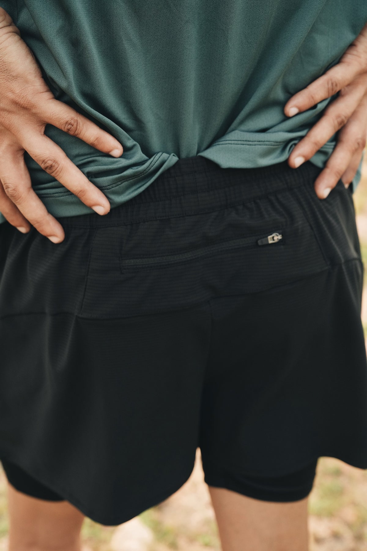 MENS STRIDE SHORTS (Black)