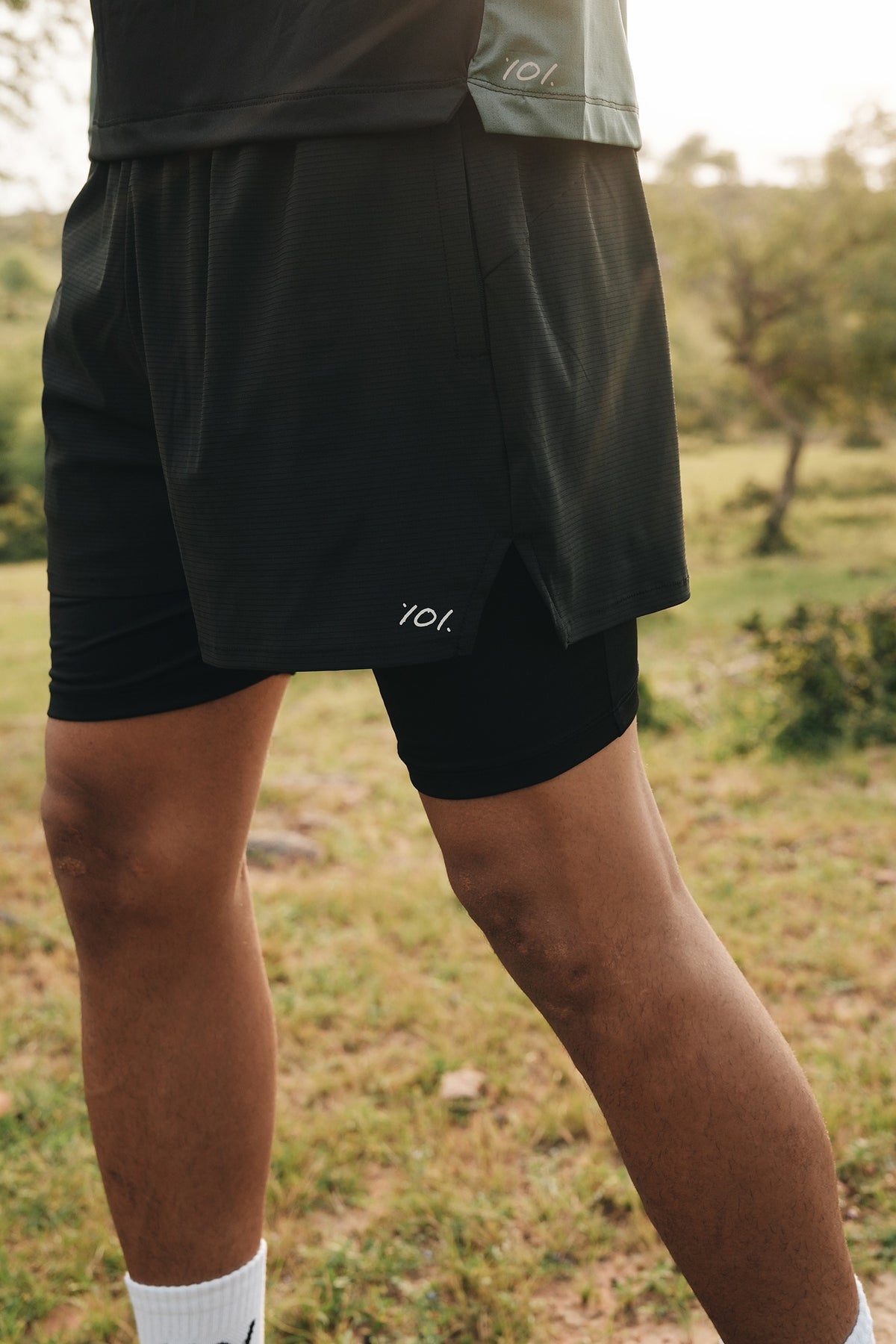 MENS STRIDE SHORTS (Black)