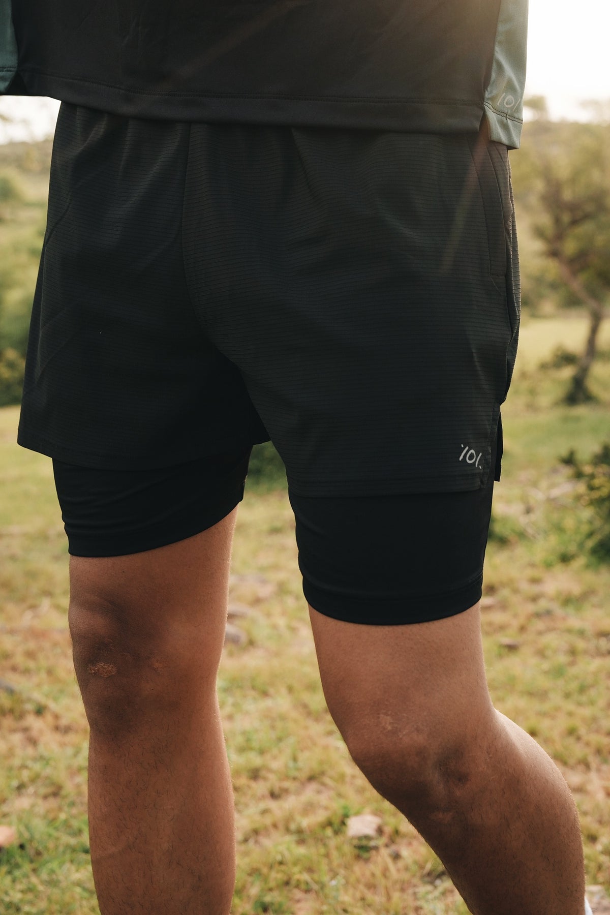 MENS STRIDE SHORTS (Black)