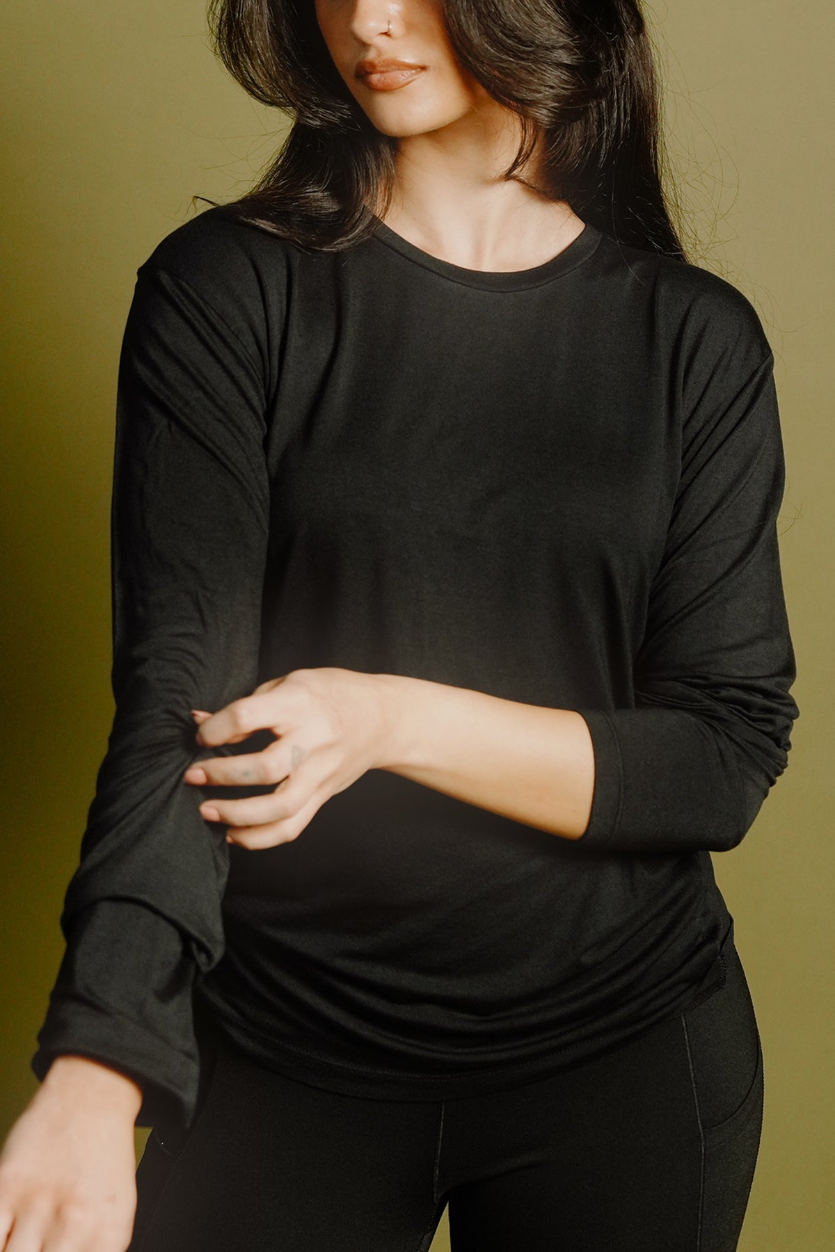 Soft Straight Tee (Black)