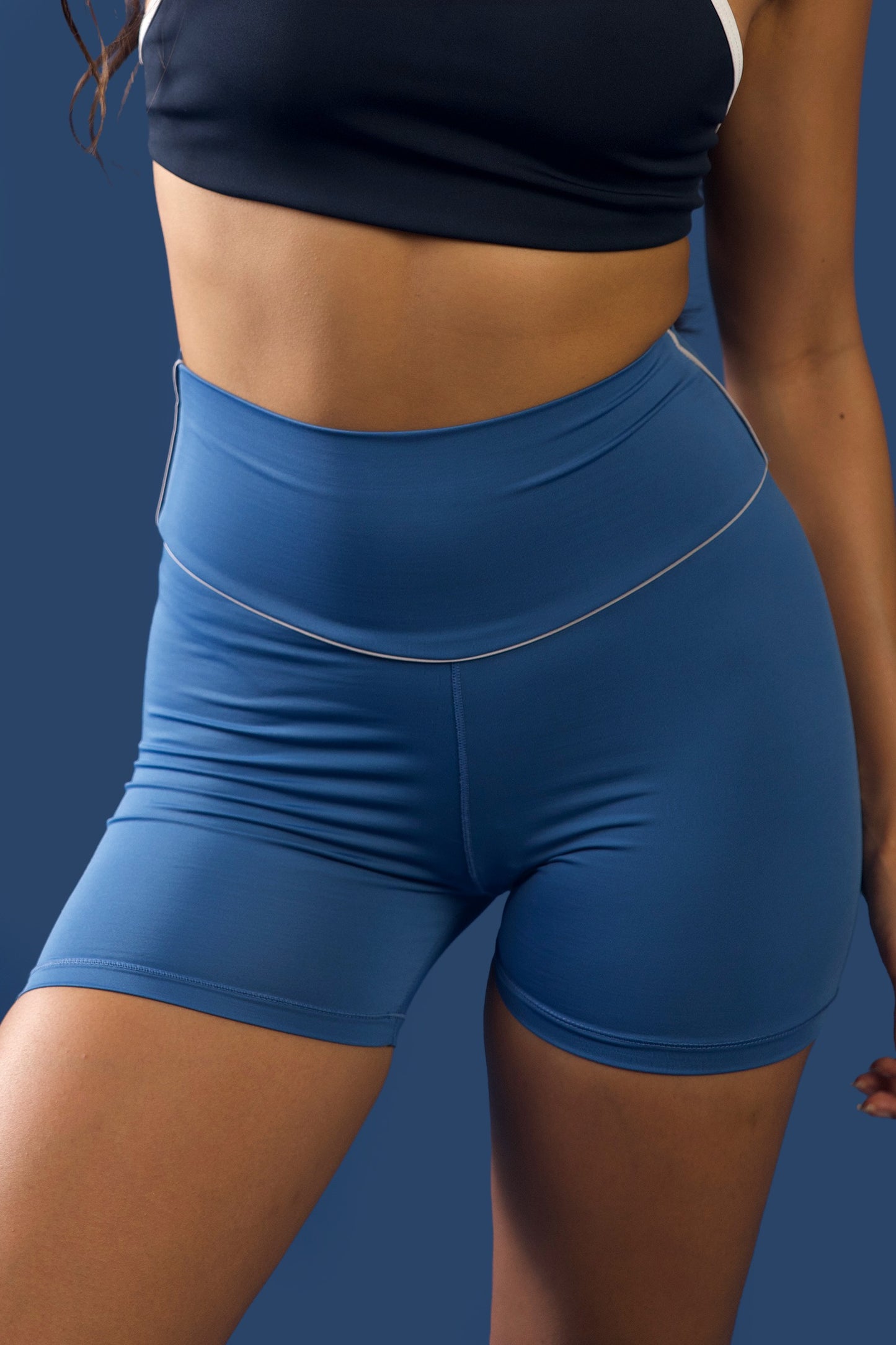 MOTION SHORTS (ocean blue/ grey)