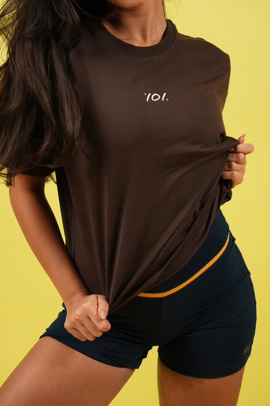 CLASSIC 101 TEE WOMEN (Brown)