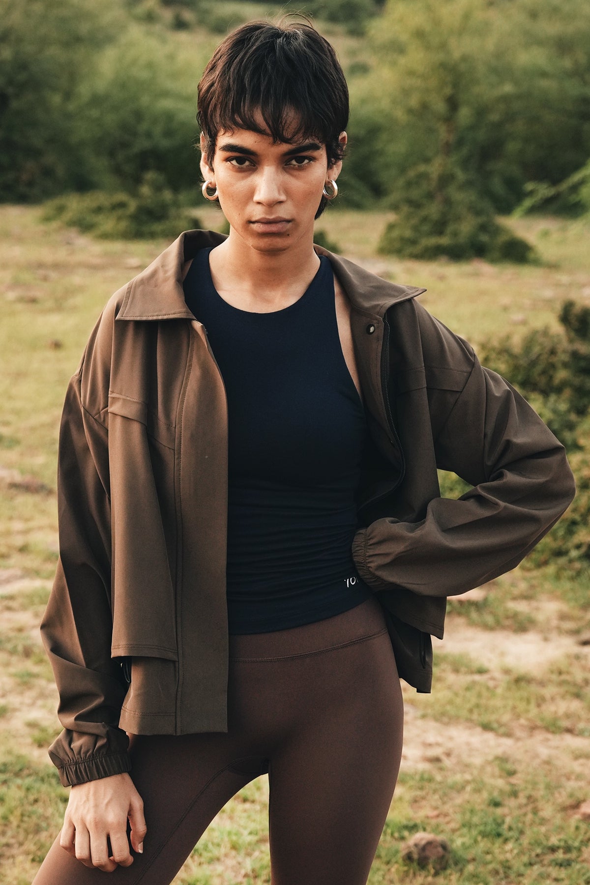 AIR JACKET (Brown)