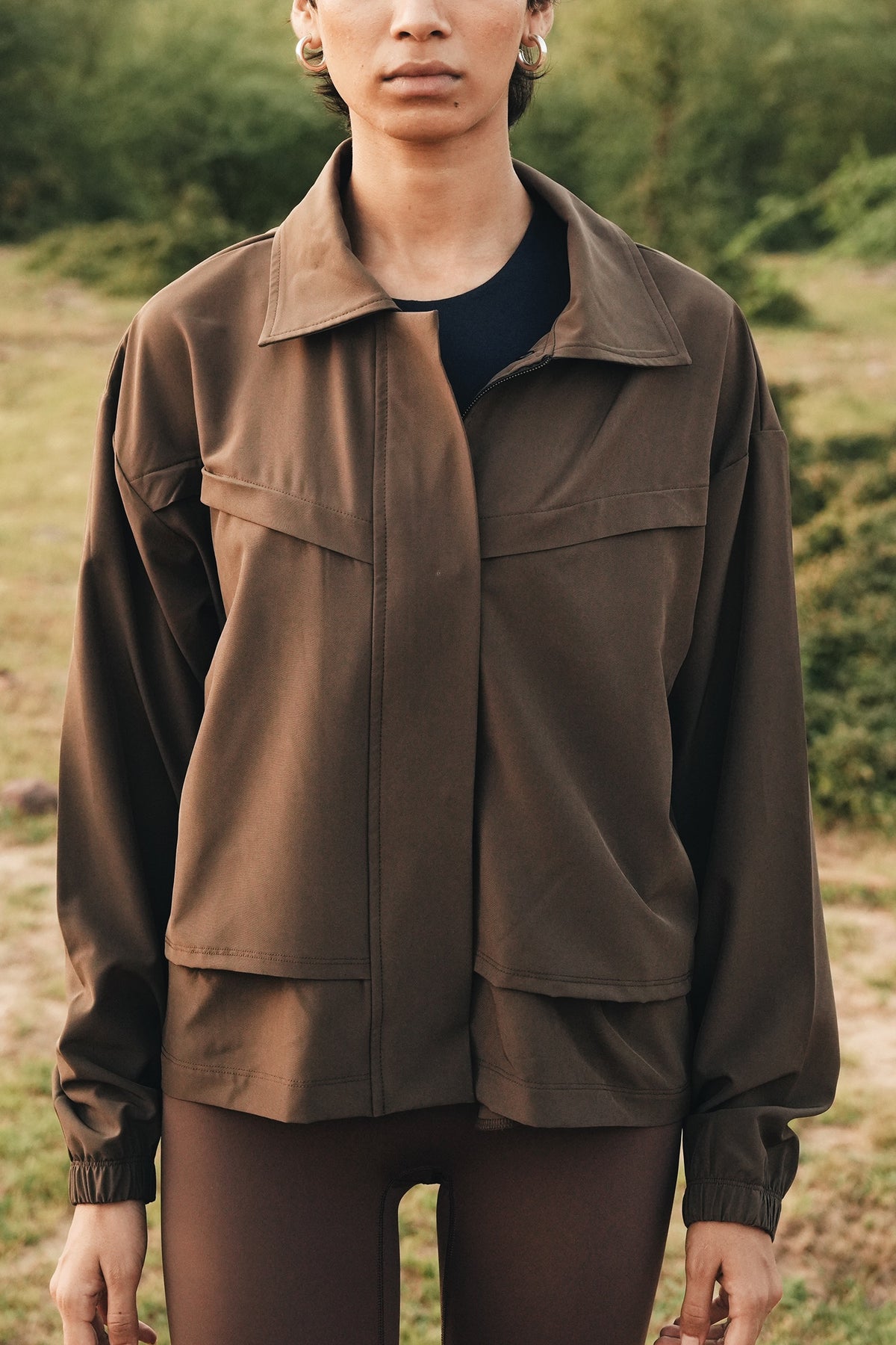 AIR JACKET (Brown)
