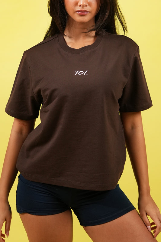 CLASSIC 101 TEE WOMEN (Brown)