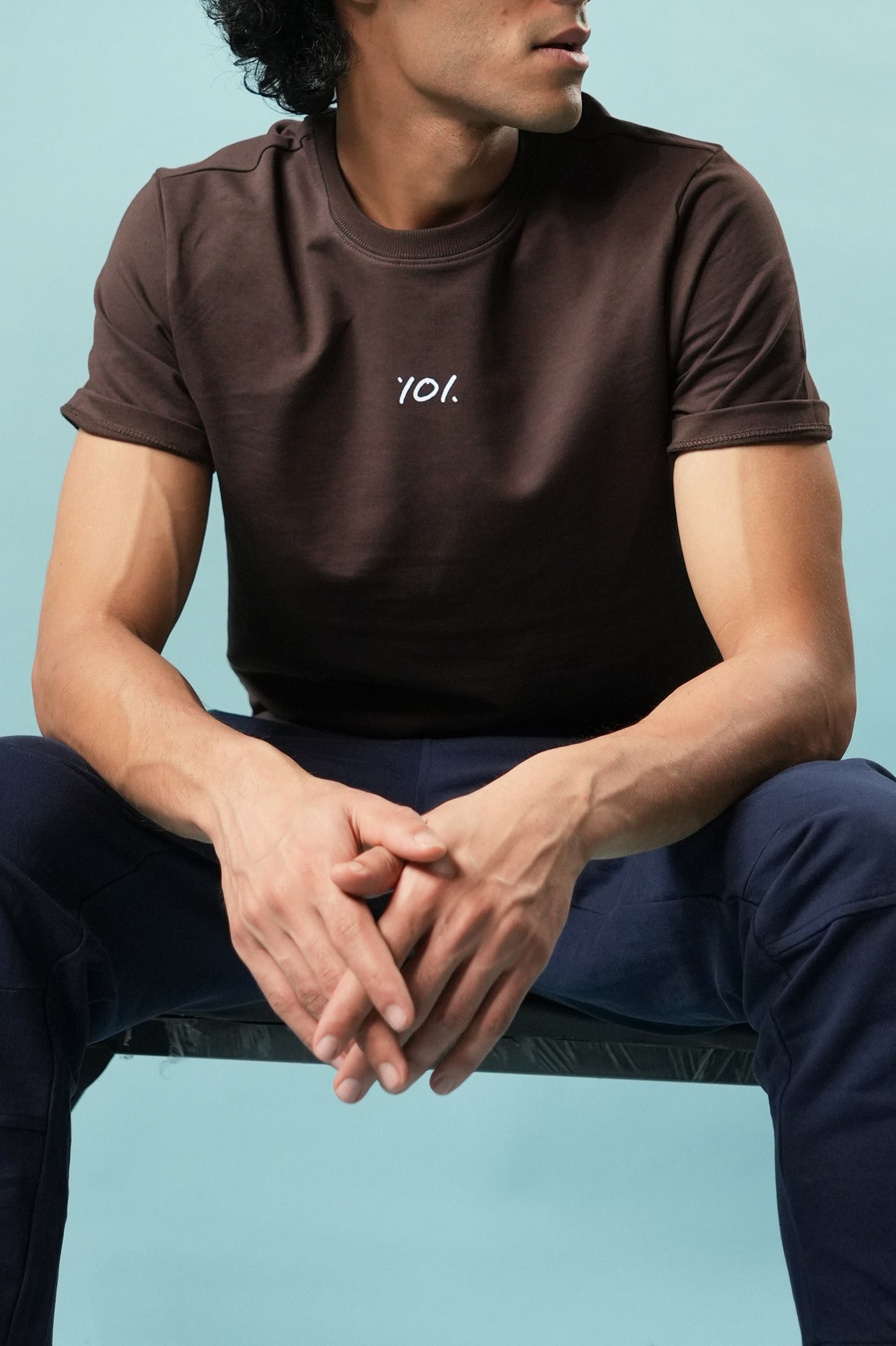 CLASSIC 101 TEE MEN (Brown)