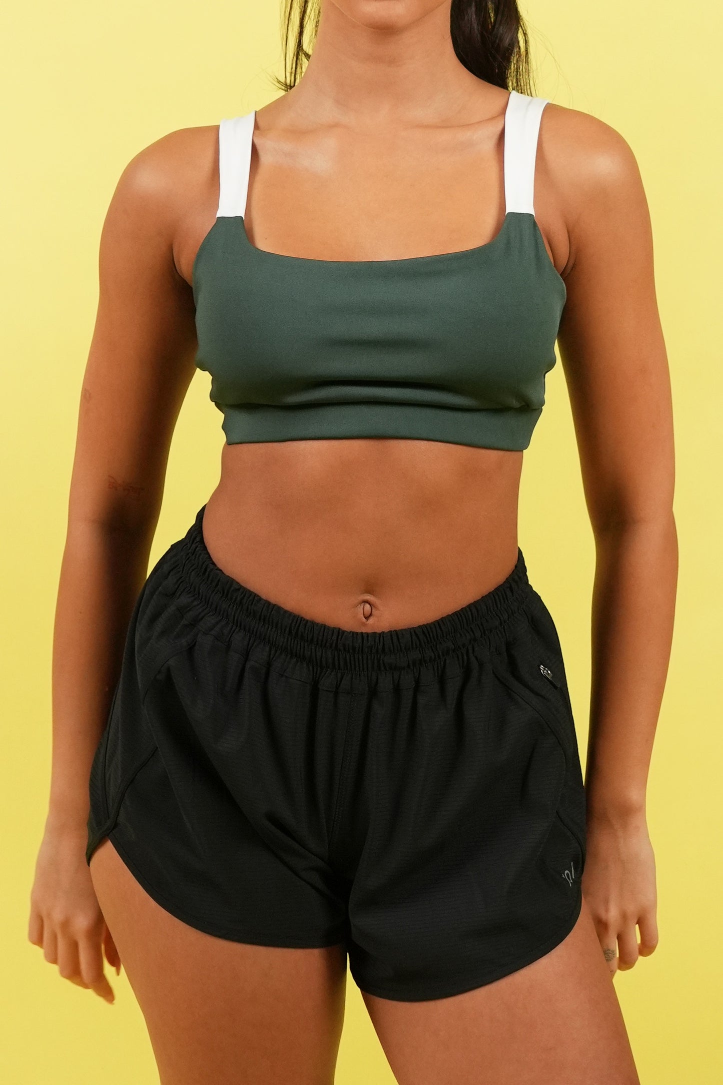 CLASSIC 101 BRA (Green/White)