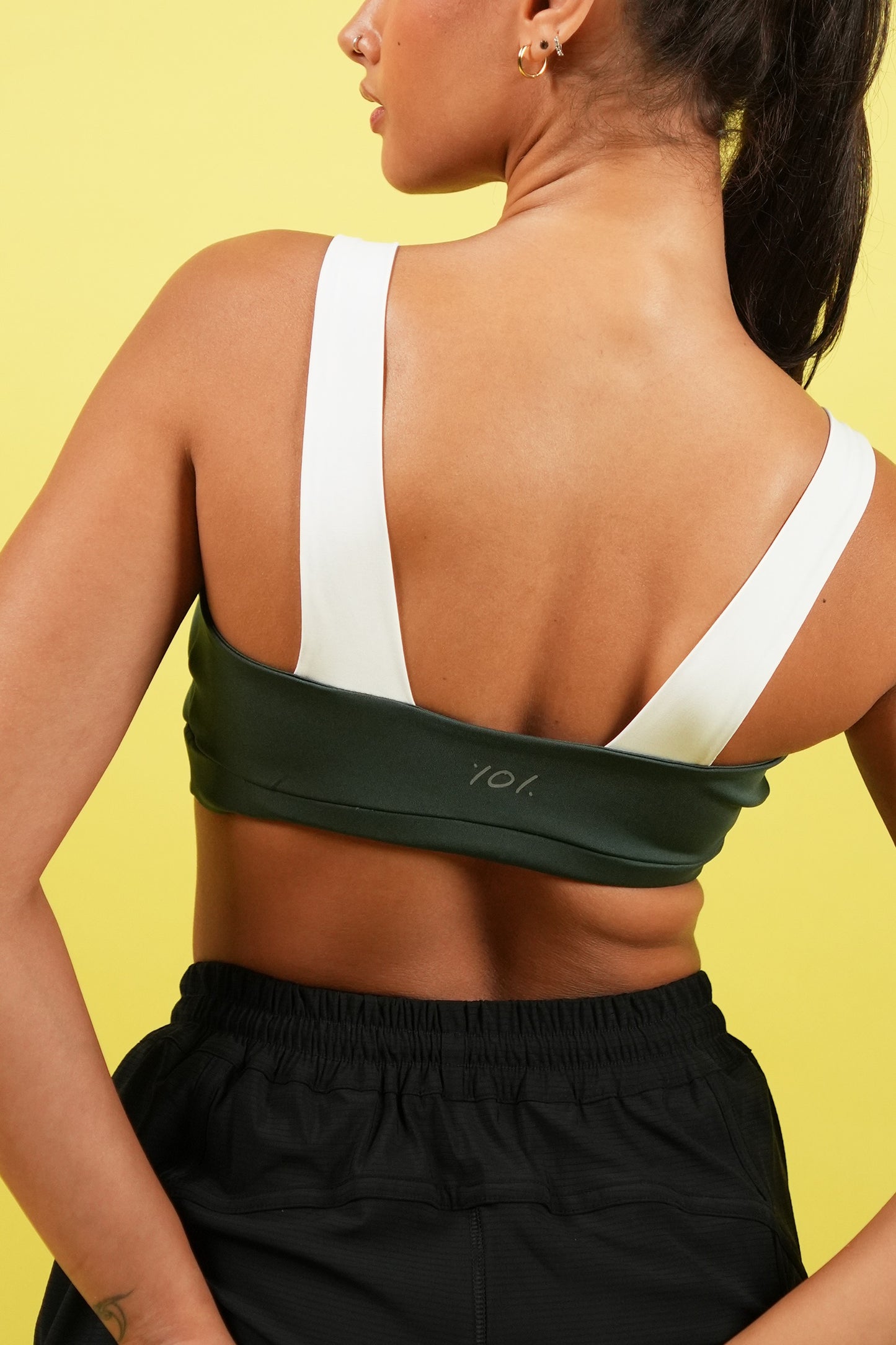CLASSIC 101 BRA (Green/White)