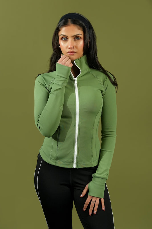ACTIVE JACKET (MOSS GREEN)