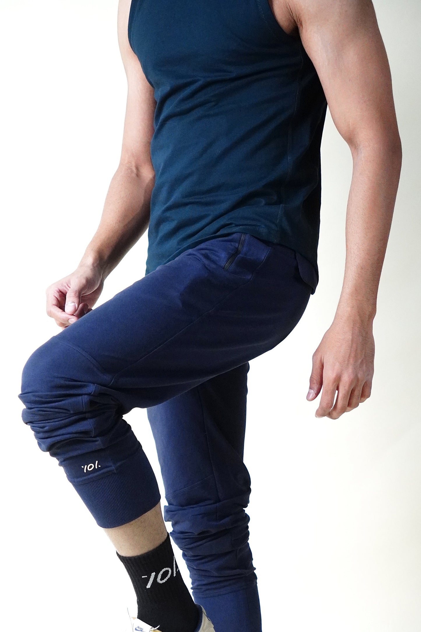 101 COTTON JOGGERS (NAVY)