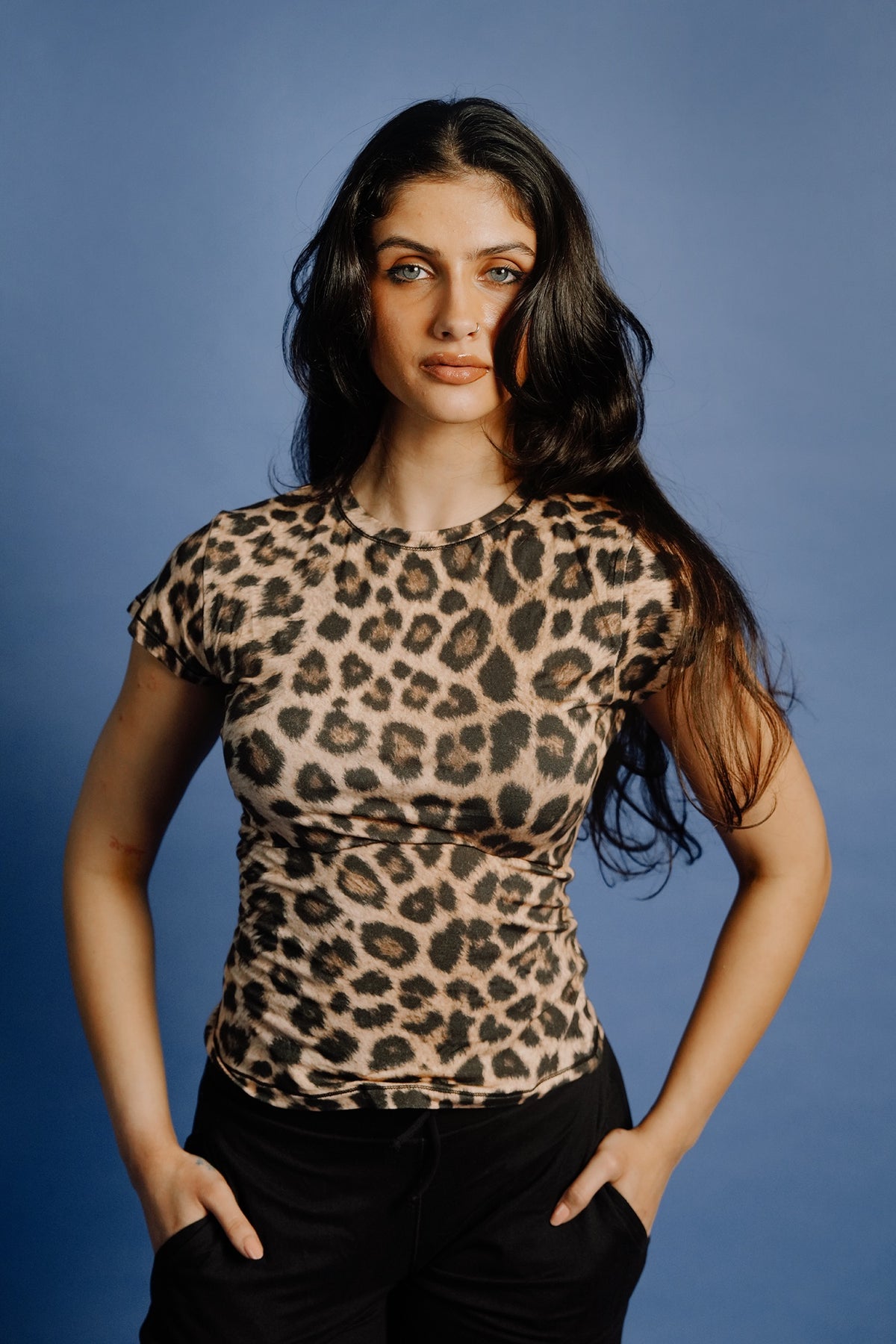 Soft Sculpt Tee (Leopard)