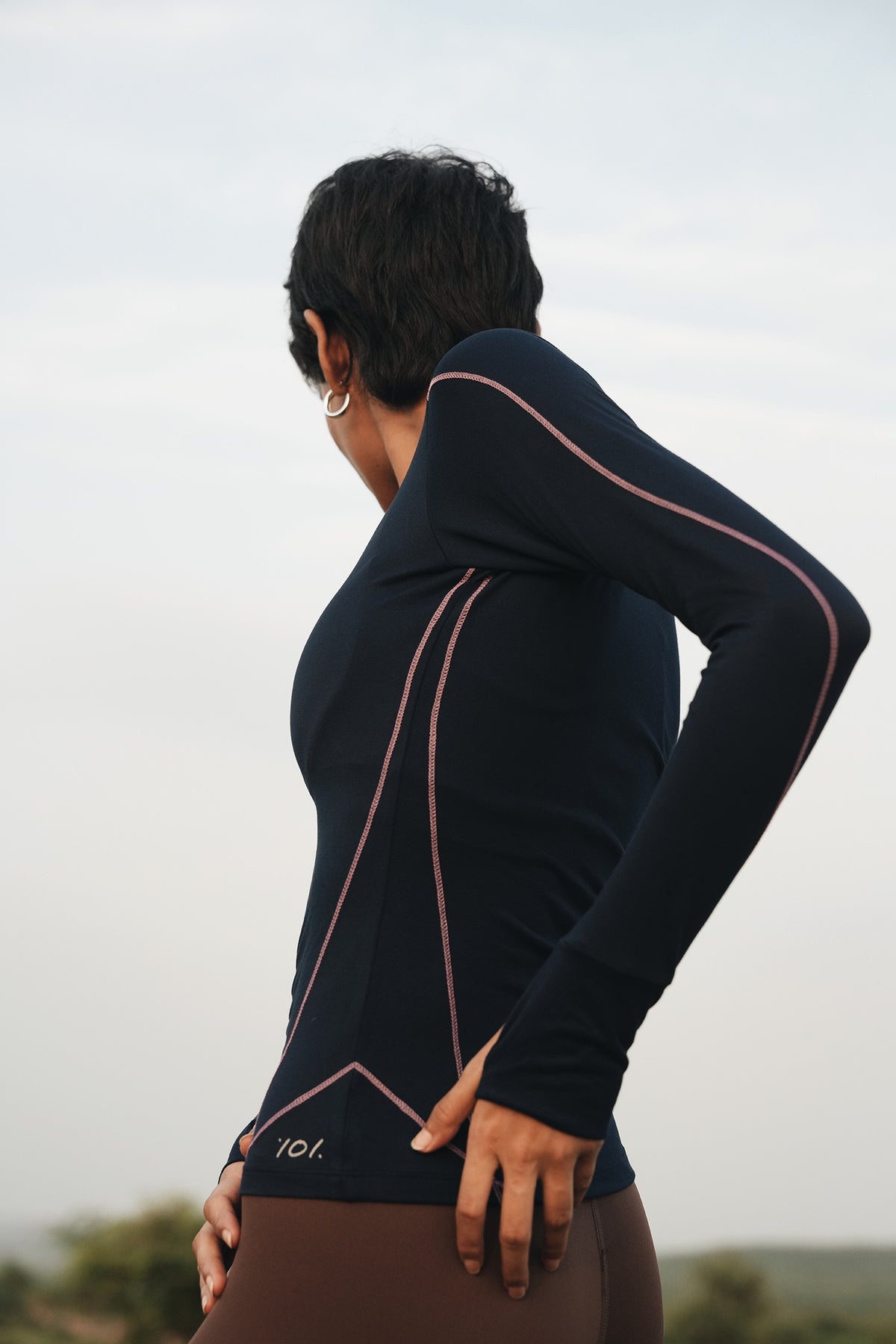 GLIDE FULL SLEEVE TEE (Graphite)