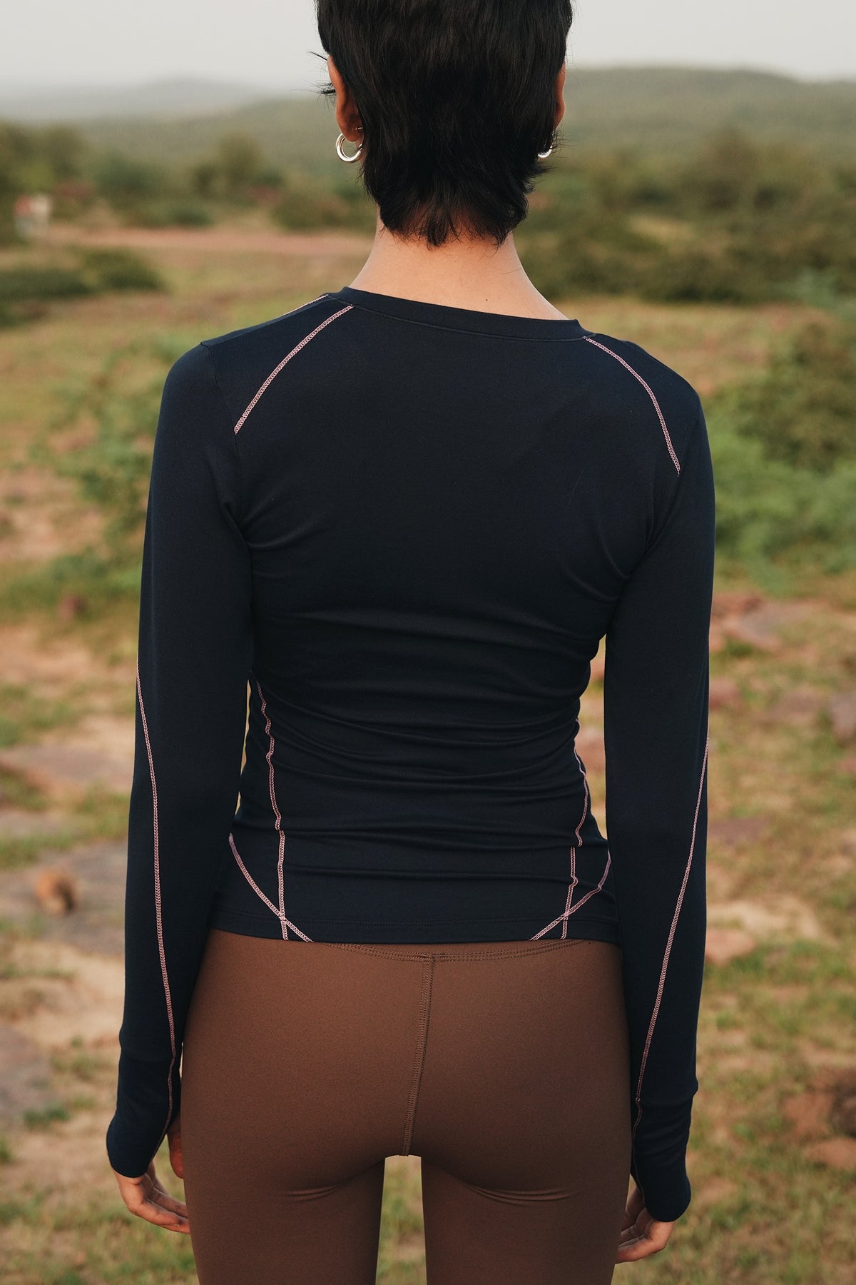 GLIDE FULL SLEEVE TEE (Graphite)