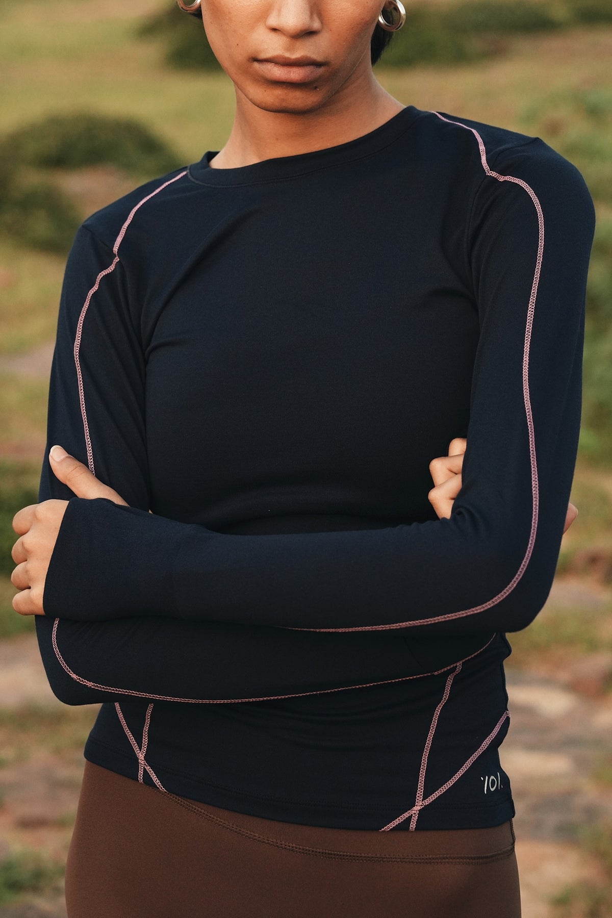 GLIDE FULL SLEEVE TEE (Graphite)
