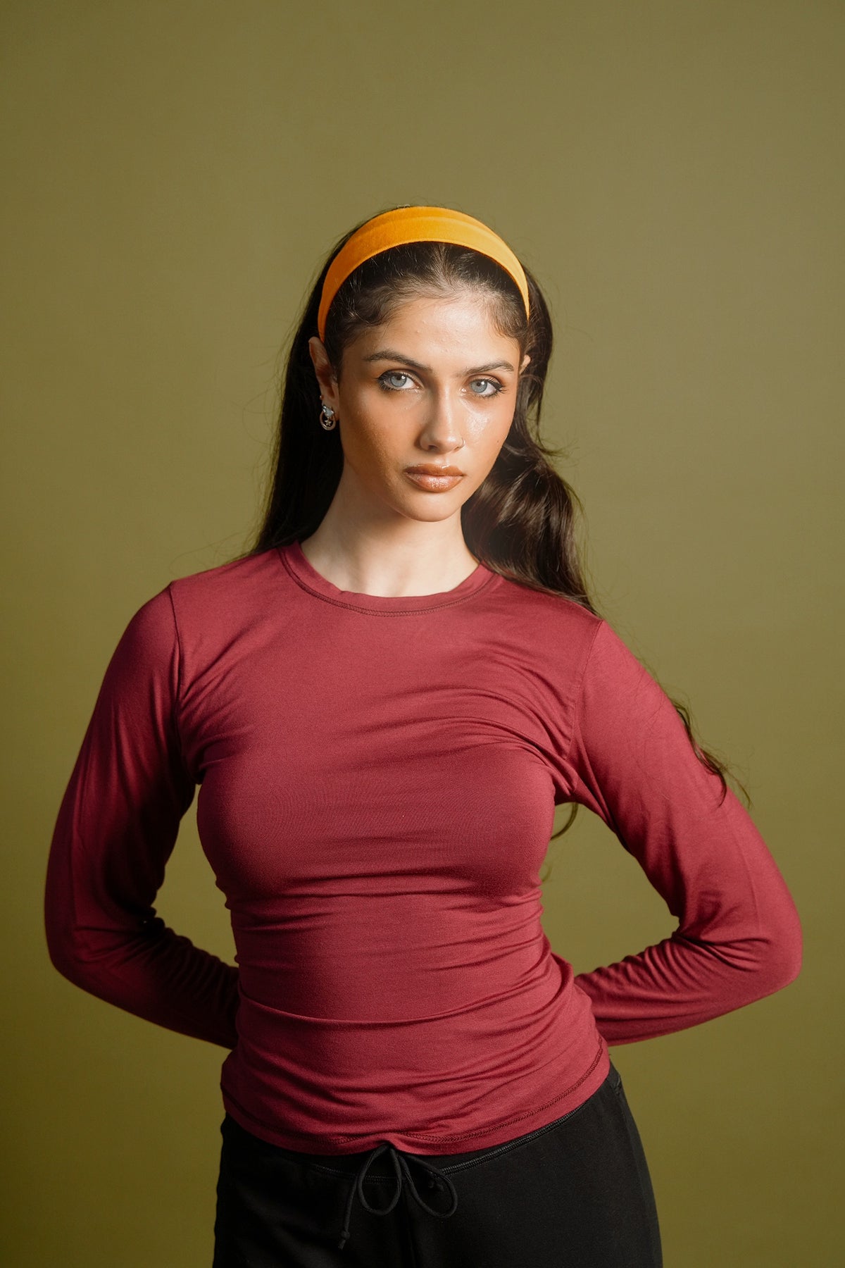 Soft Sculpt Long Sleeve (Plum)