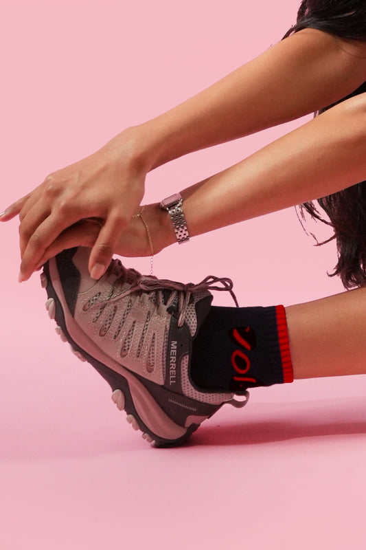 101 TENNIS SOCKS (BLACK)