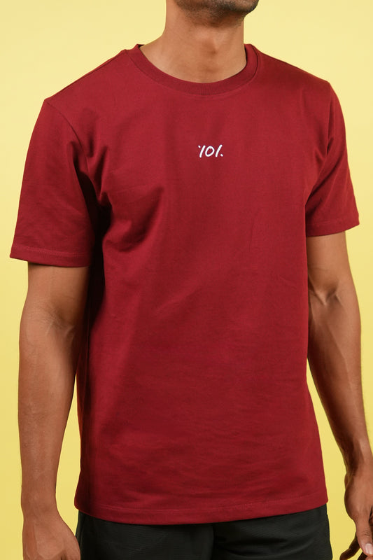CLASSIC 101 TEE (Deep Red)