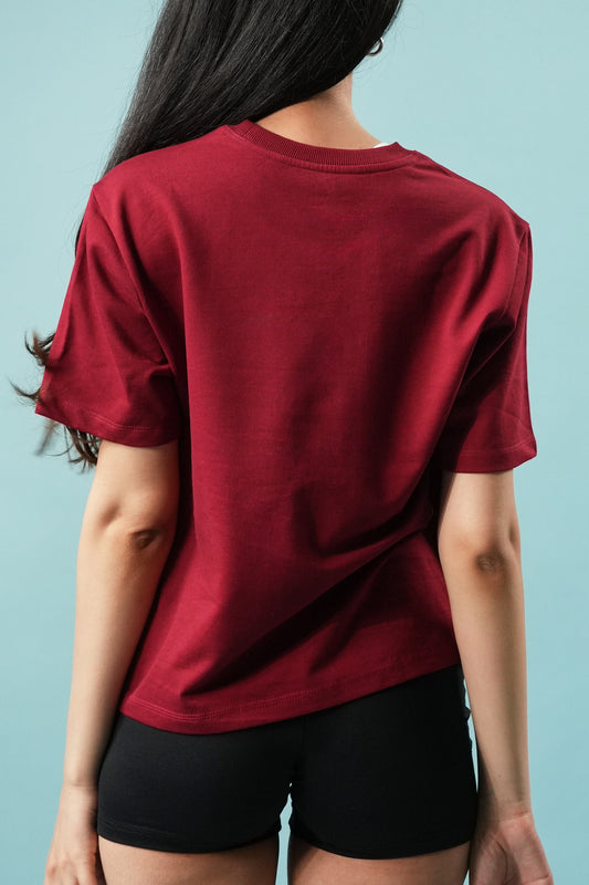 CLASSIC 101 TEE WOMEN (Deep Red)