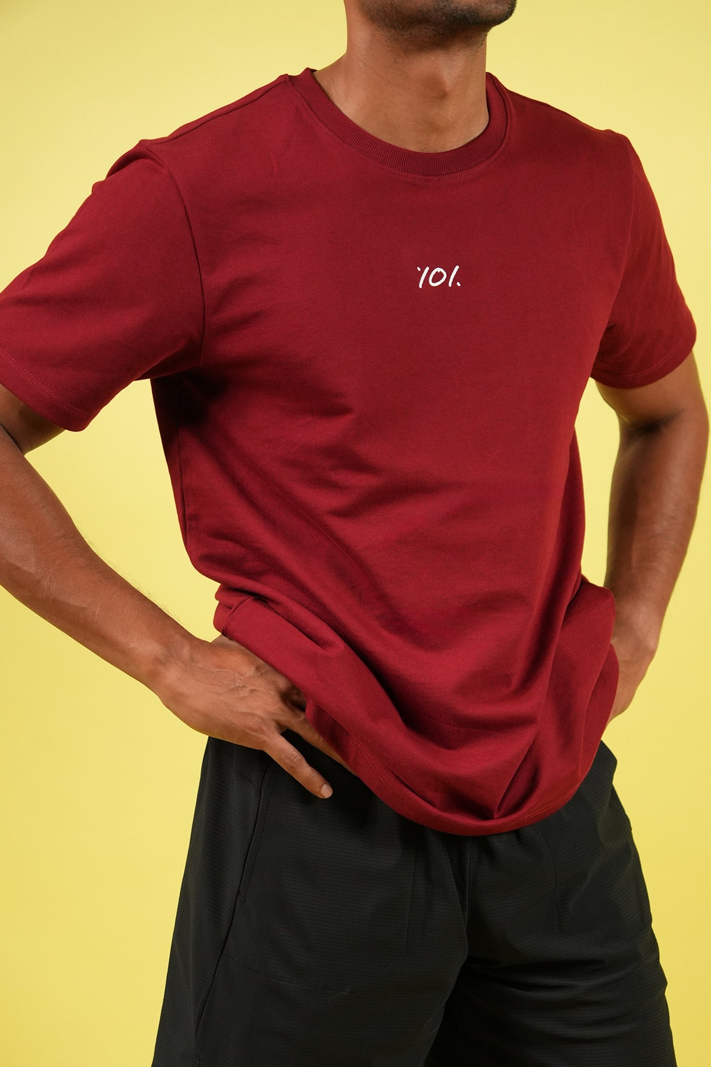 CLASSIC 101 TEE (Deep Red)