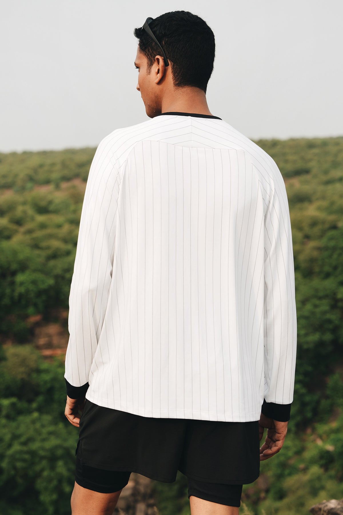 ALWAYS RUNNING TEE L/SLEEVE (White)